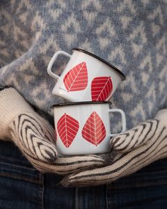 Hovedbilde Emaljekopp - r&oslash;d