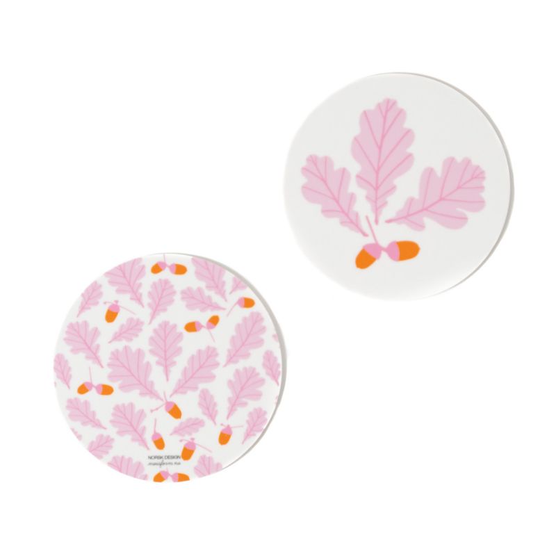 Glassunderlag EIK rosa