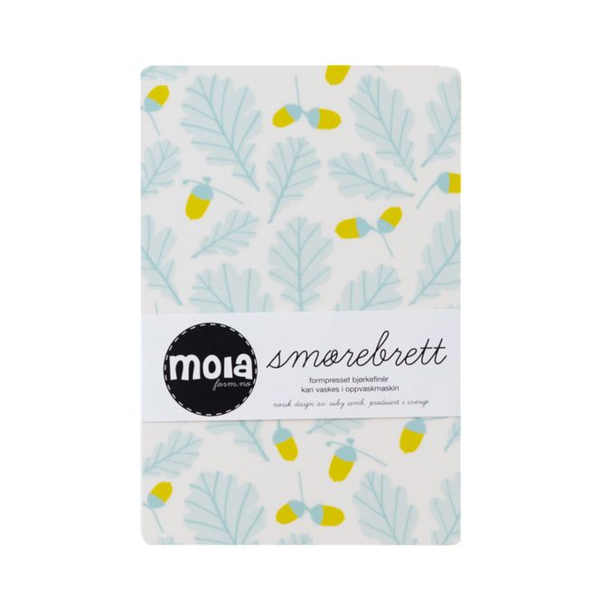 Hovedbilde 2 pk Smørebrett EIK -mint